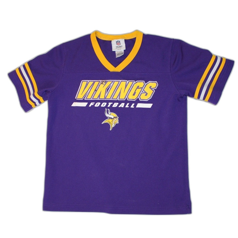 Vikings Jersey Youth Medium NFL Team Apparel Size 8/10 NICE